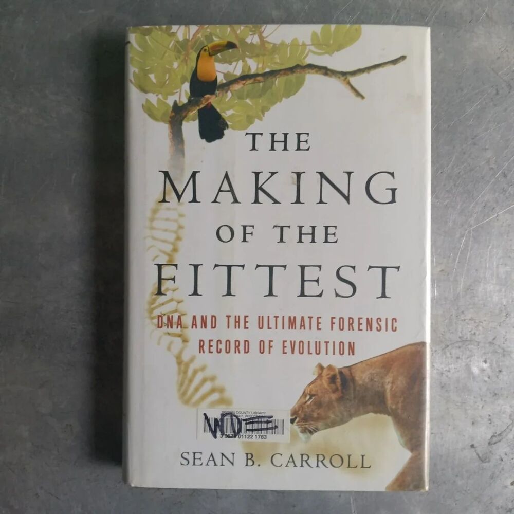 The Making of the Fittest By Sean B. Carroll Hardcover Science Biology DNA